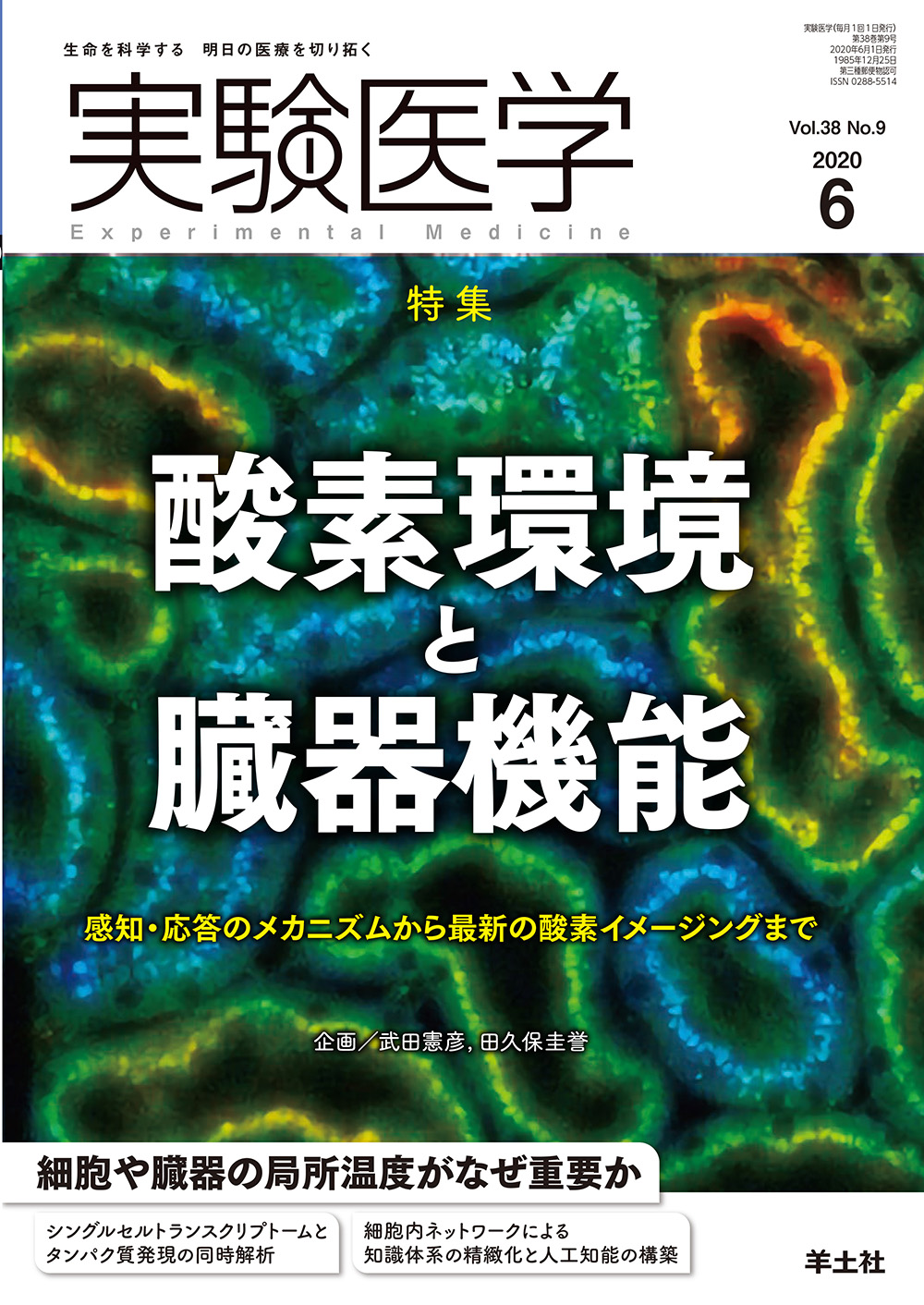 実験医学 Vol 38 No 9 電子版 医書 Jp